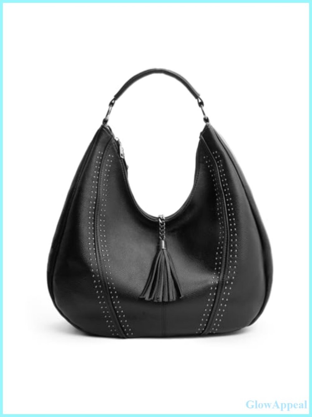 Women Oversized Synthetic Leather Hobo Bag PU Crossbody Shoulder Tote Purse